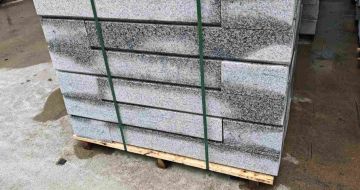 青岛芙蓉白路牙石，马路牙子