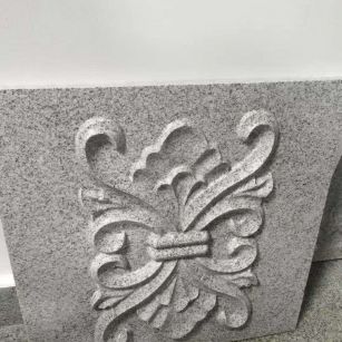 青岛芝麻白雕刻版