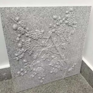 青岛芝麻白雕刻版，异形定制