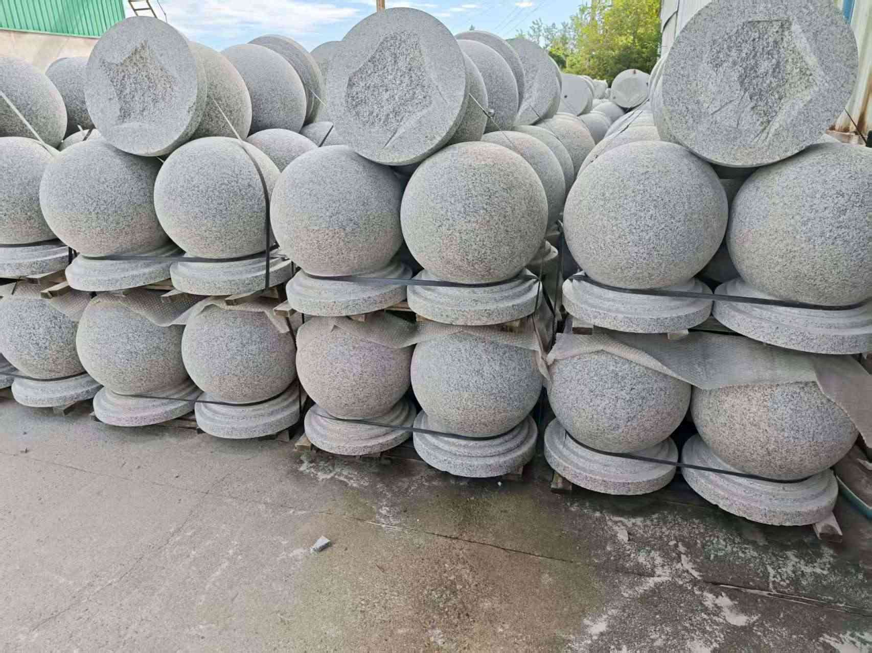 青岛圆球石球挡车球